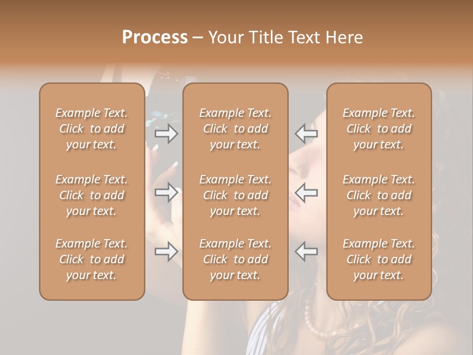 Present Background Santa PowerPoint Template