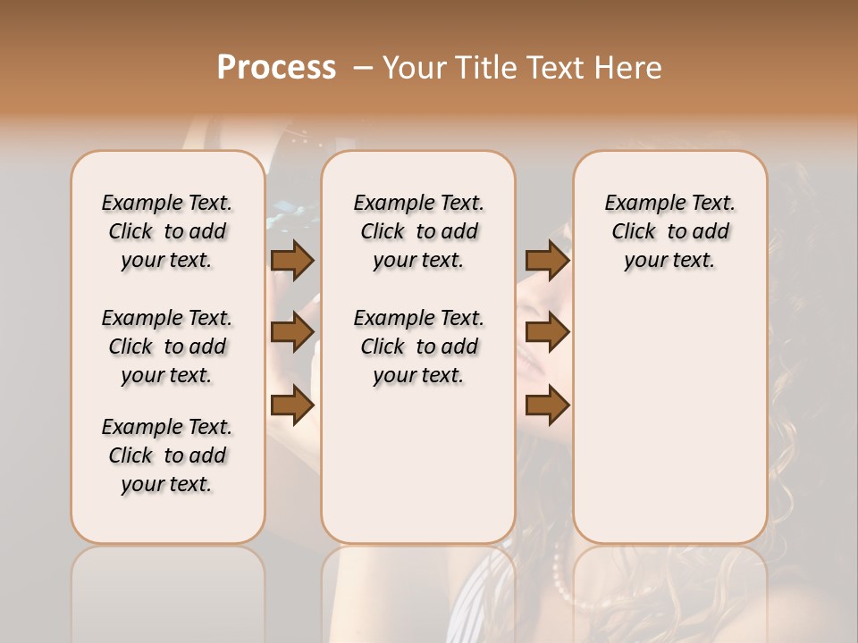 Present Background Santa PowerPoint Template