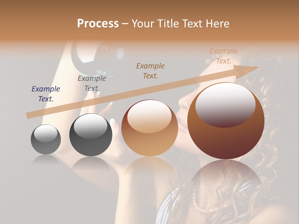 Present Background Santa PowerPoint Template