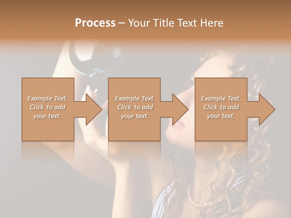 Present Background Santa PowerPoint Template