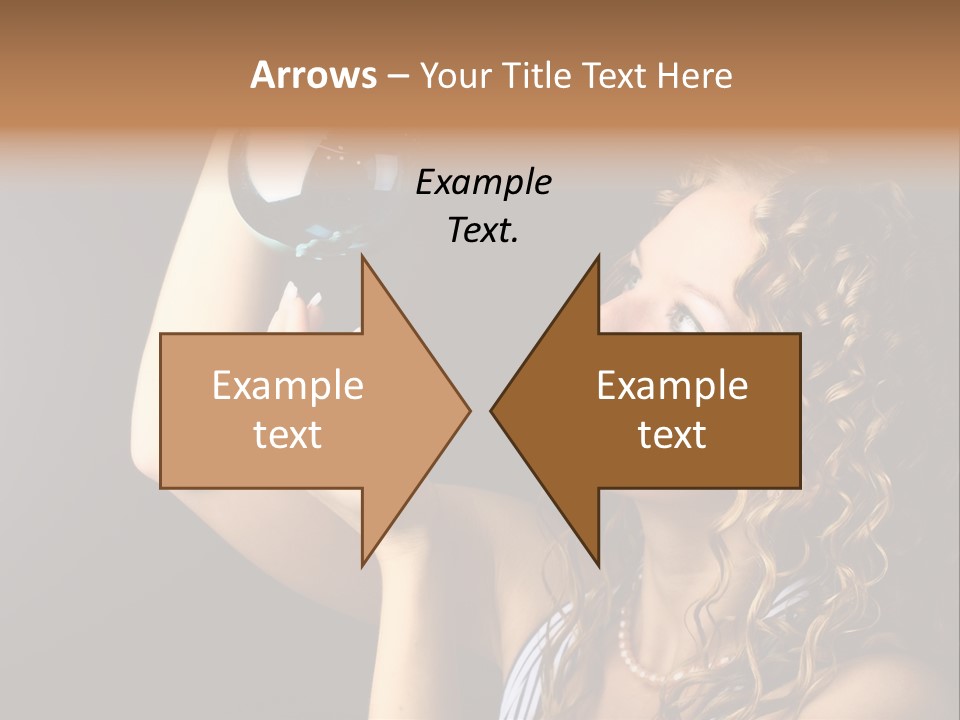 Present Background Santa PowerPoint Template