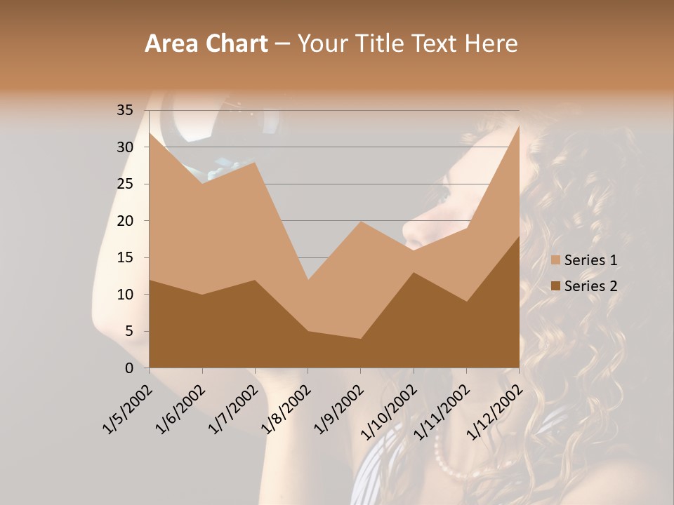 Present Background Santa PowerPoint Template