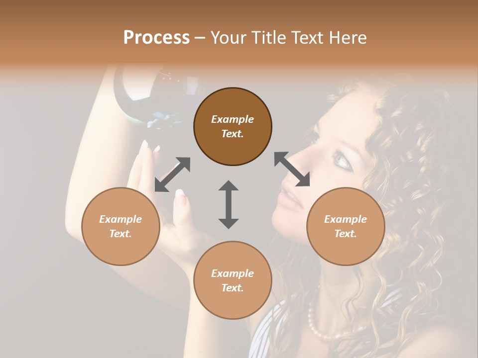 Present Background Santa PowerPoint Template