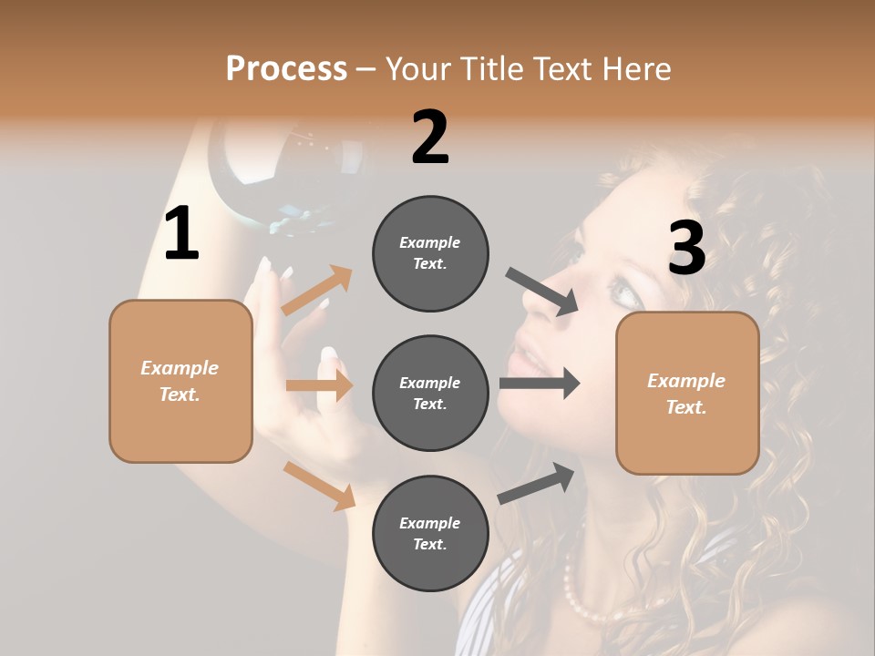 Present Background Santa PowerPoint Template