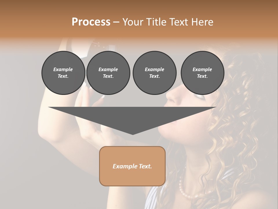 Present Background Santa PowerPoint Template