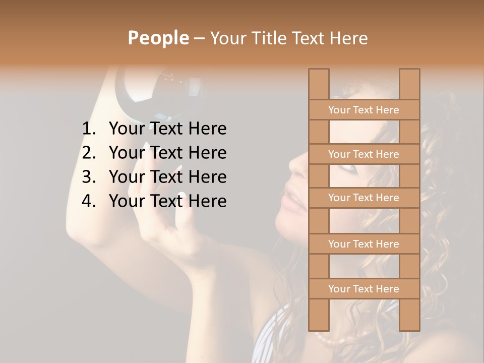 Present Background Santa PowerPoint Template