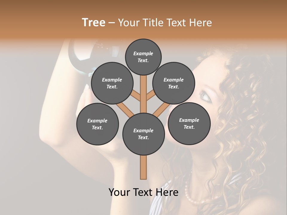 Present Background Santa PowerPoint Template