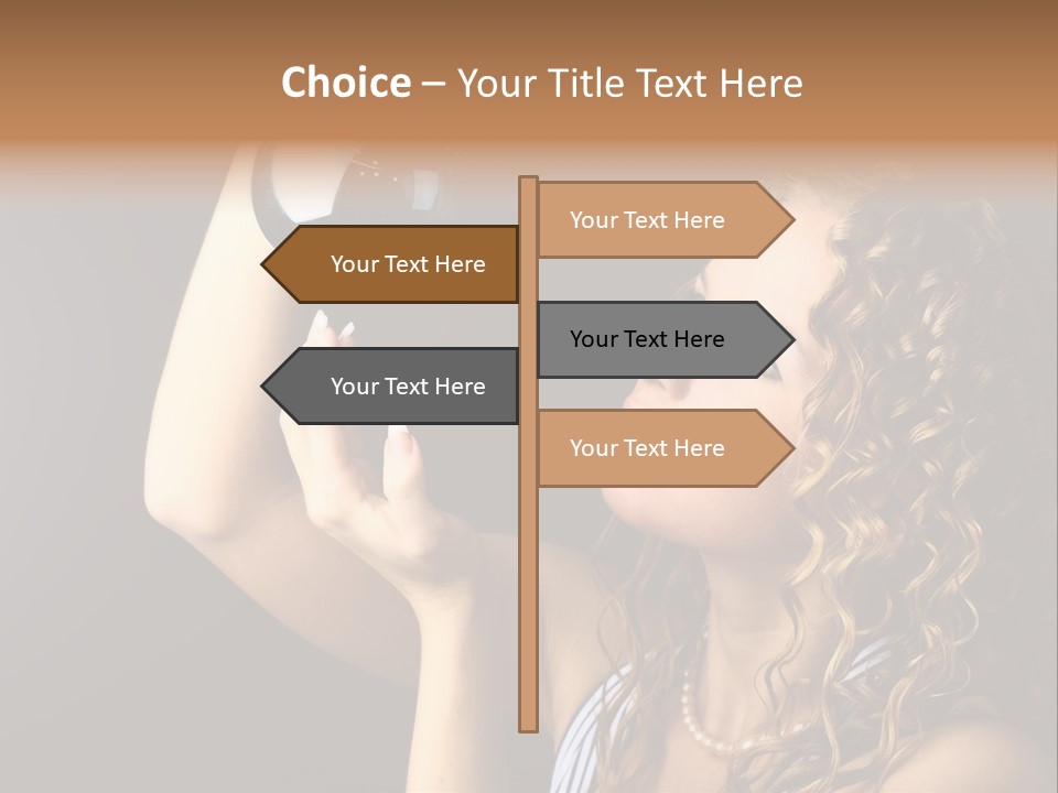 Present Background Santa PowerPoint Template