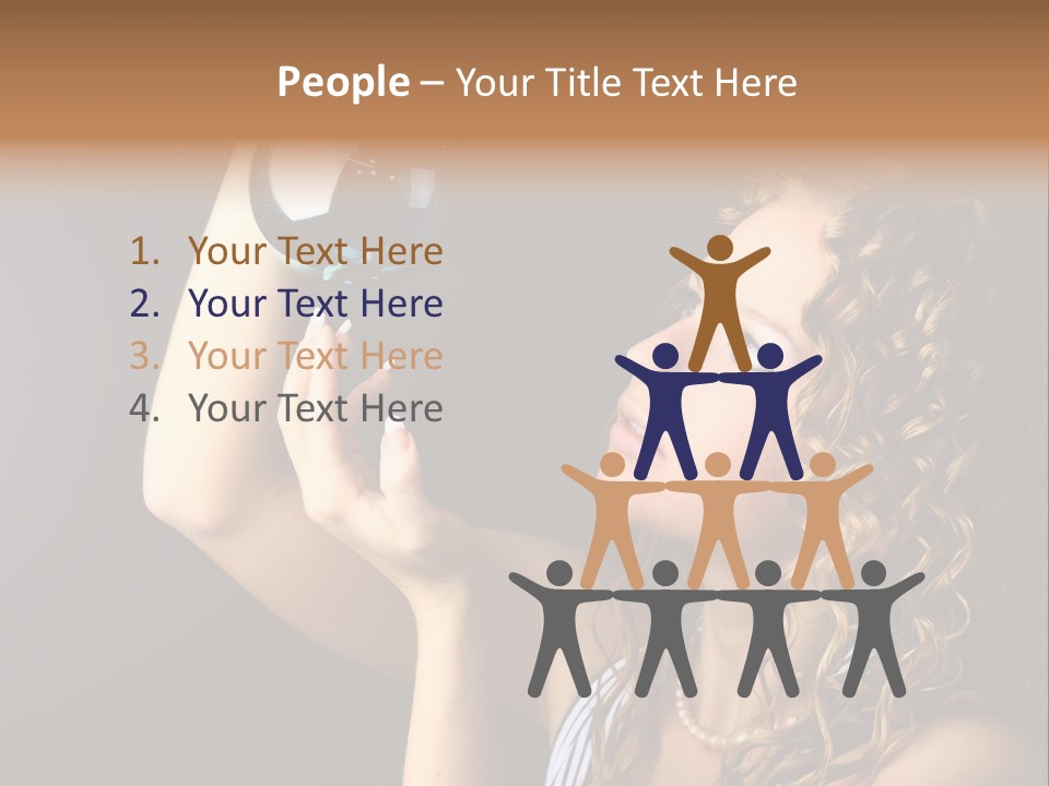 Present Background Santa PowerPoint Template