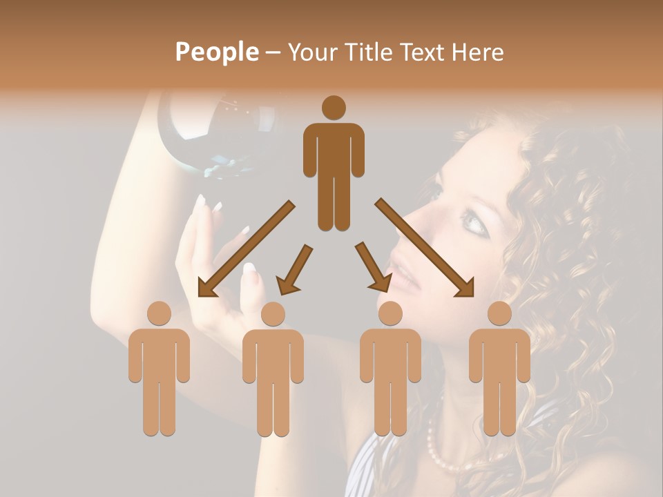 Present Background Santa PowerPoint Template