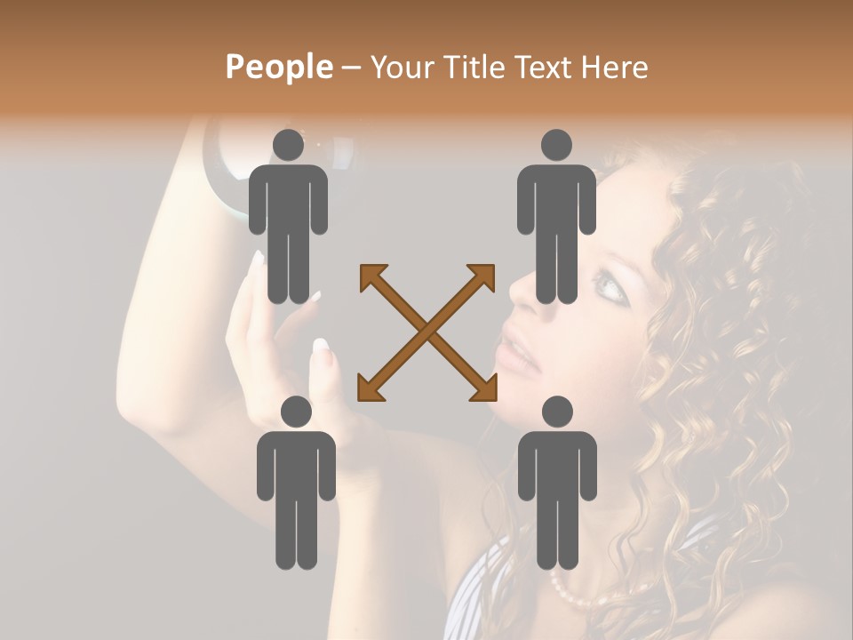 Present Background Santa PowerPoint Template