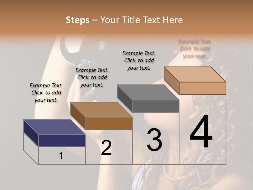 Present Background Santa PowerPoint Template