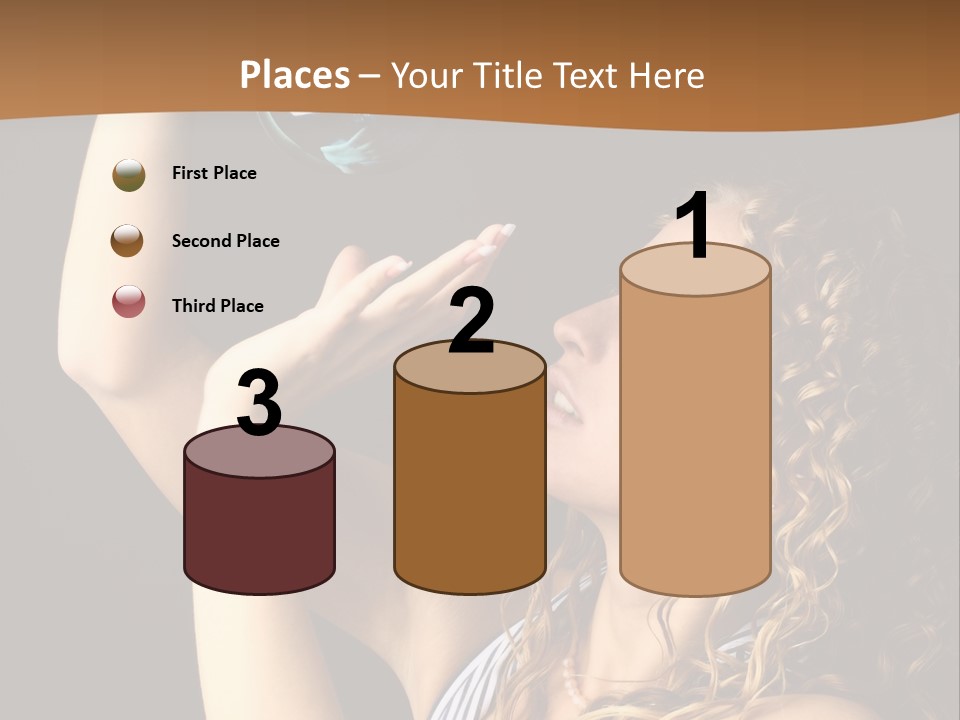 Winter Ball Christmas Ornament PowerPoint Template