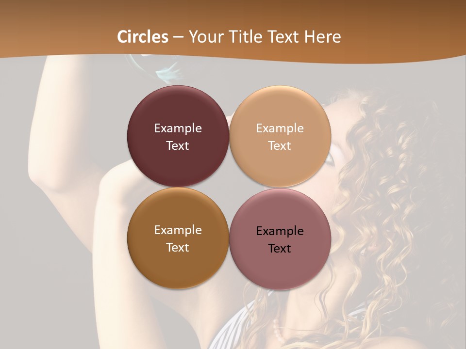 Winter Ball Christmas Ornament PowerPoint Template