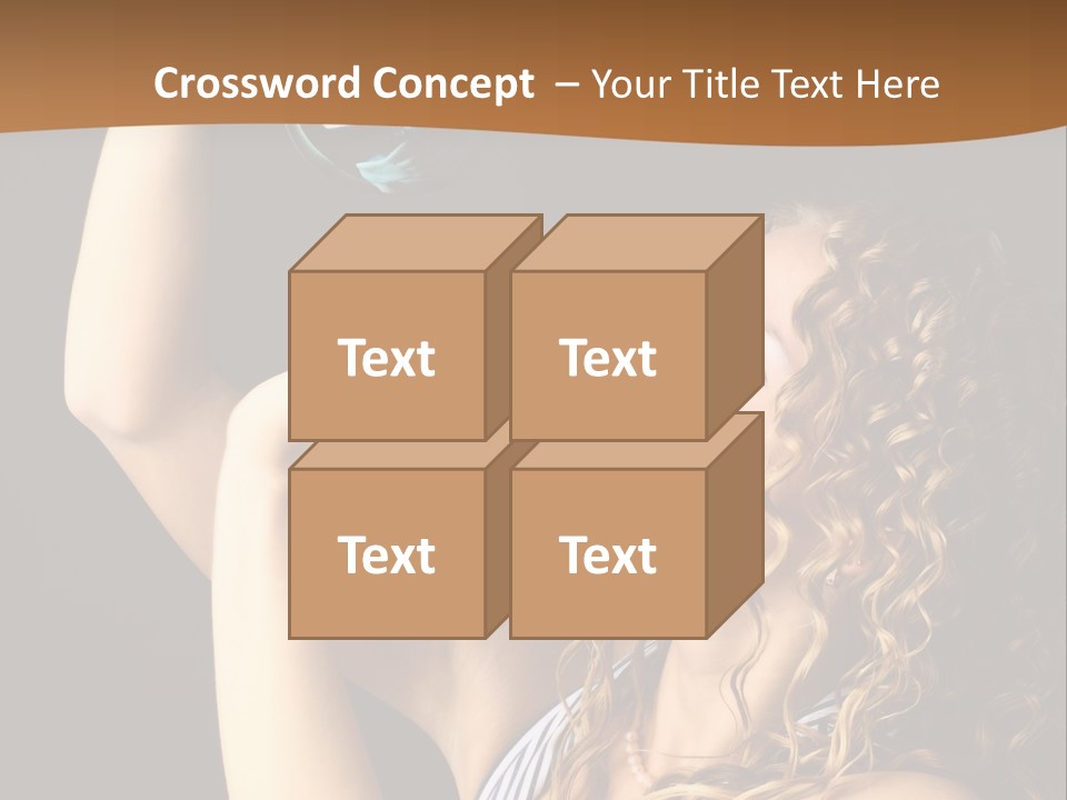 Winter Ball Christmas Ornament PowerPoint Template