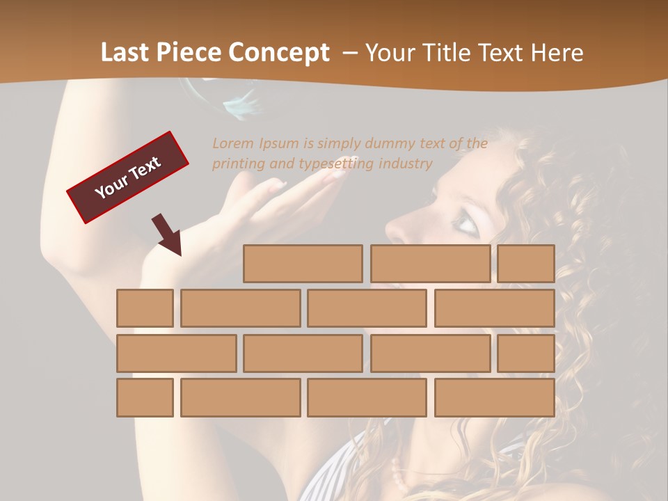 Winter Ball Christmas Ornament PowerPoint Template