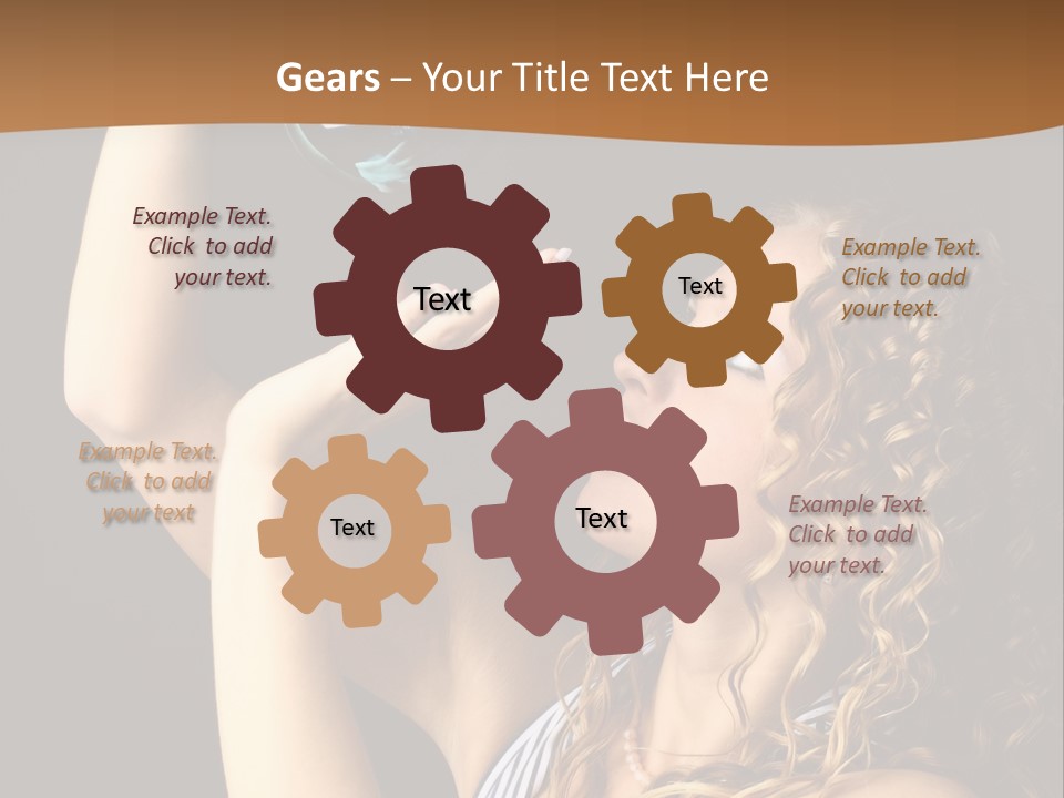 Winter Ball Christmas Ornament PowerPoint Template