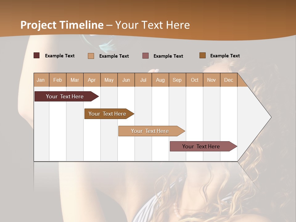 Winter Ball Christmas Ornament PowerPoint Template