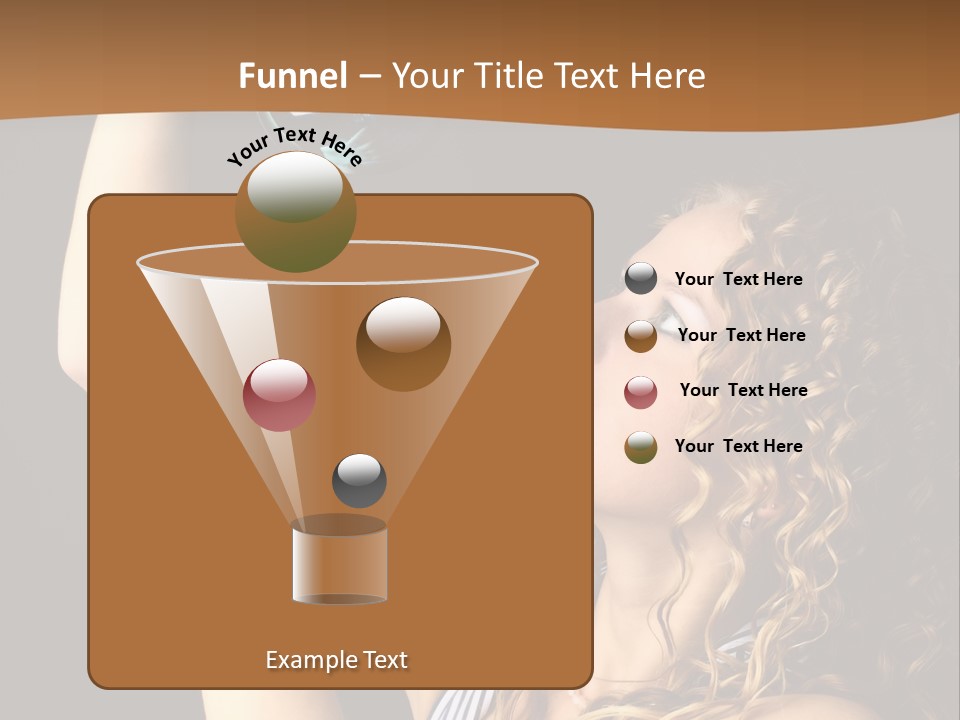 Winter Ball Christmas Ornament PowerPoint Template