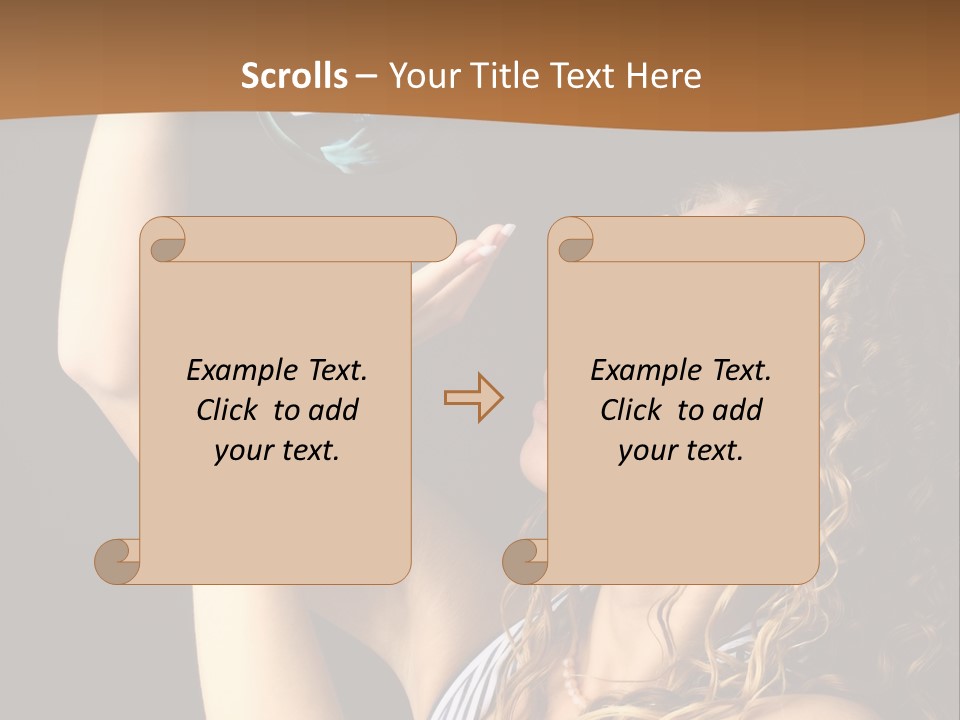 Winter Ball Christmas Ornament PowerPoint Template