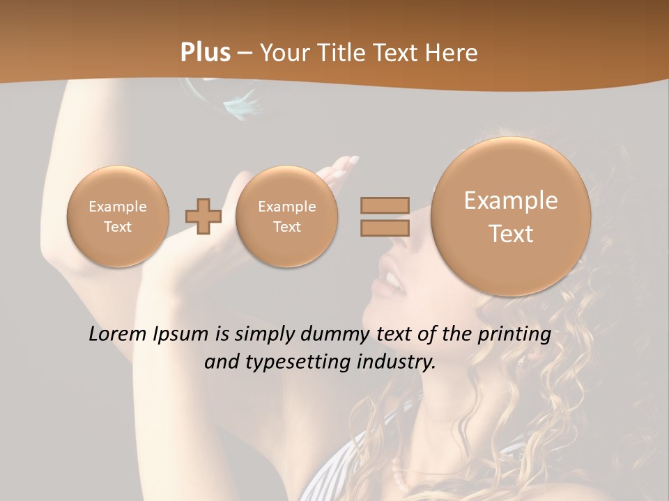 Winter Ball Christmas Ornament PowerPoint Template