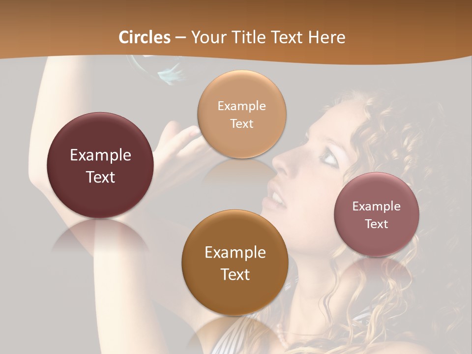 Winter Ball Christmas Ornament PowerPoint Template