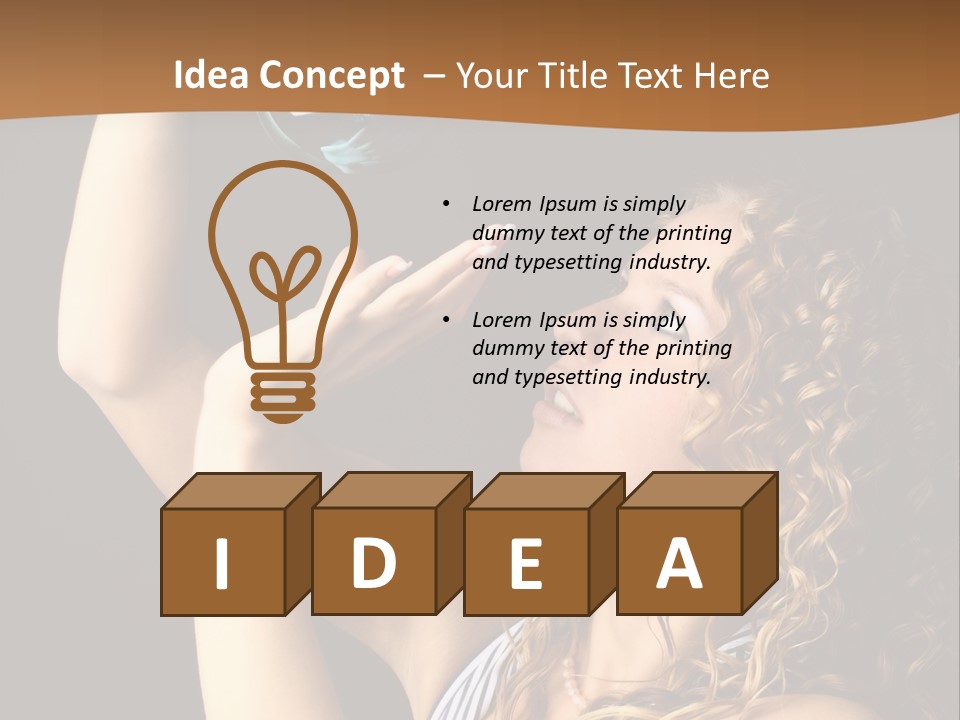 Winter Ball Christmas Ornament PowerPoint Template