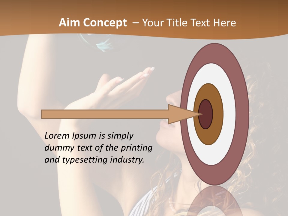 Winter Ball Christmas Ornament PowerPoint Template