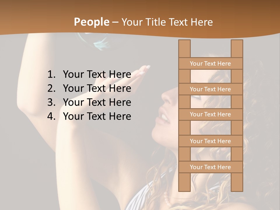 Winter Ball Christmas Ornament PowerPoint Template