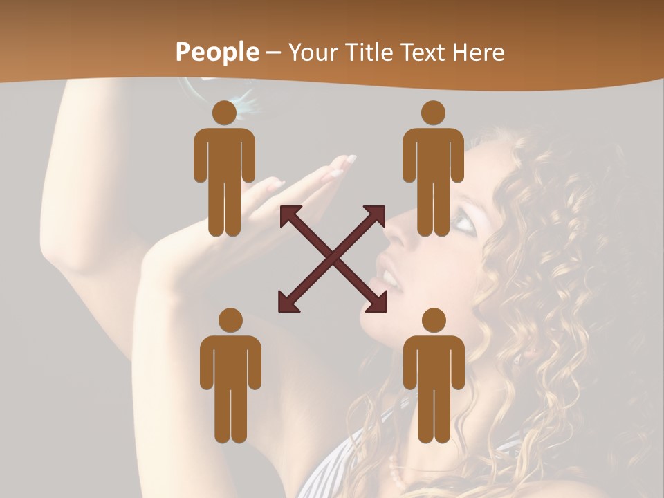 Winter Ball Christmas Ornament PowerPoint Template