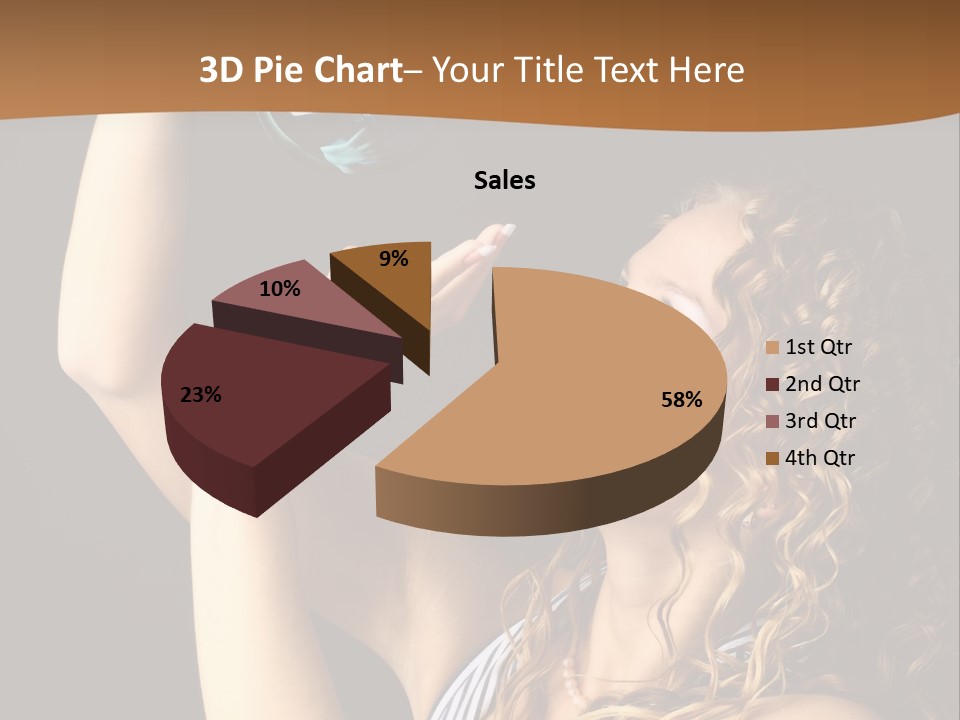 Winter Ball Christmas Ornament PowerPoint Template