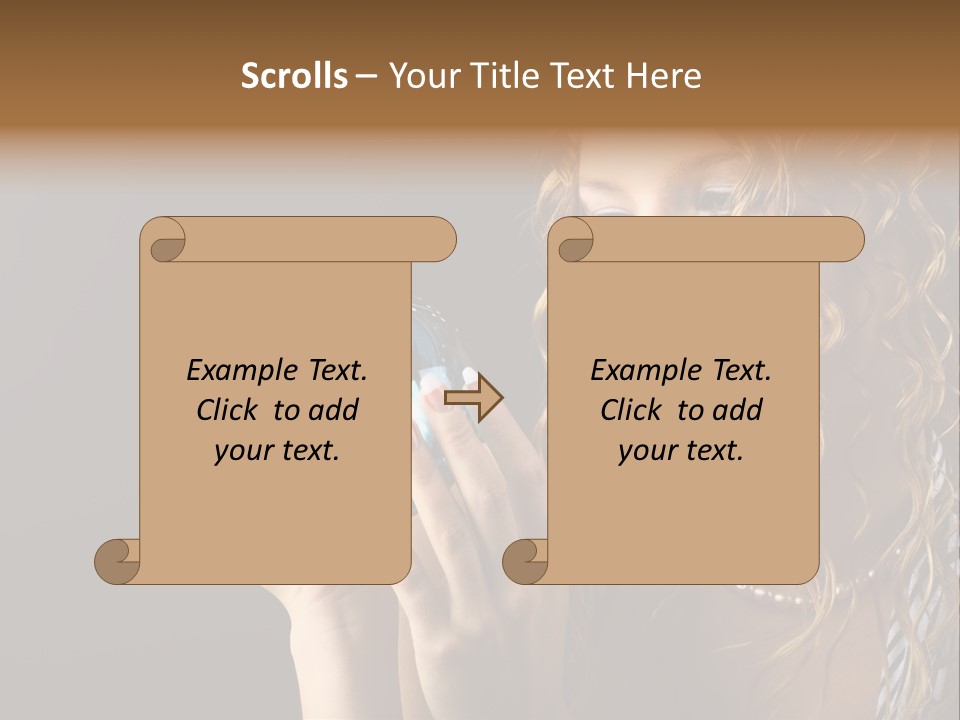 Spirit Background Present PowerPoint Template