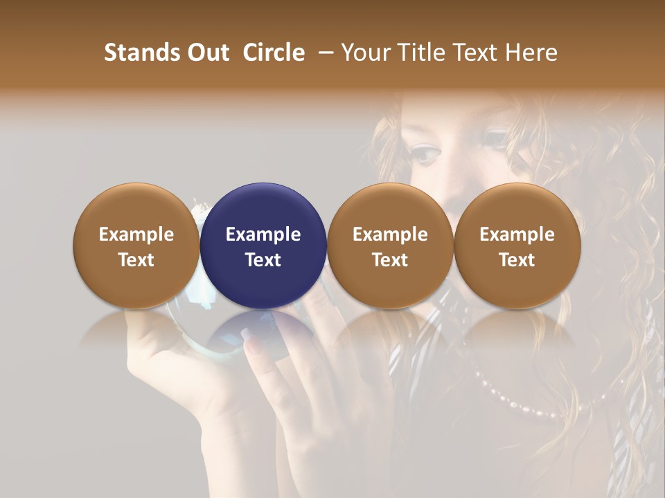 Spirit Background Present PowerPoint Template