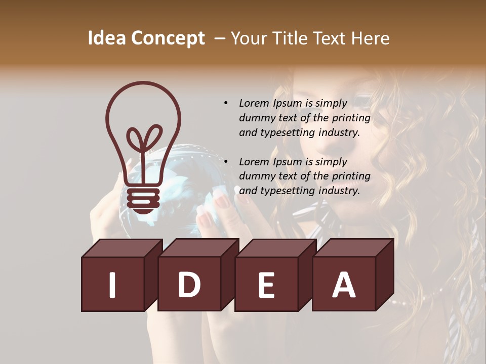 Spirit Background Present PowerPoint Template