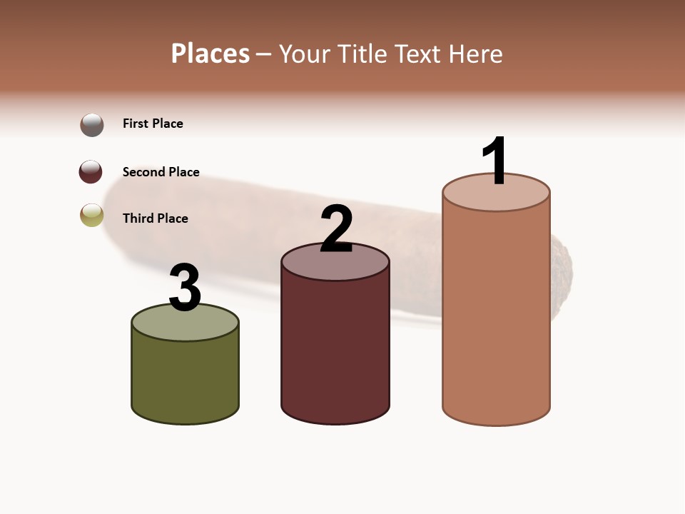 Hand Made Cuban Smoke PowerPoint Template