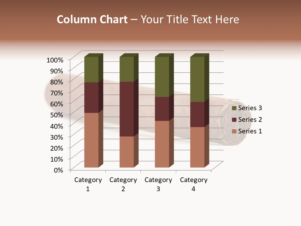 Hand Made Cuban Smoke PowerPoint Template