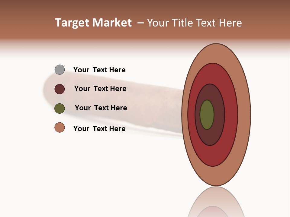 Hand Made Cuban Smoke PowerPoint Template