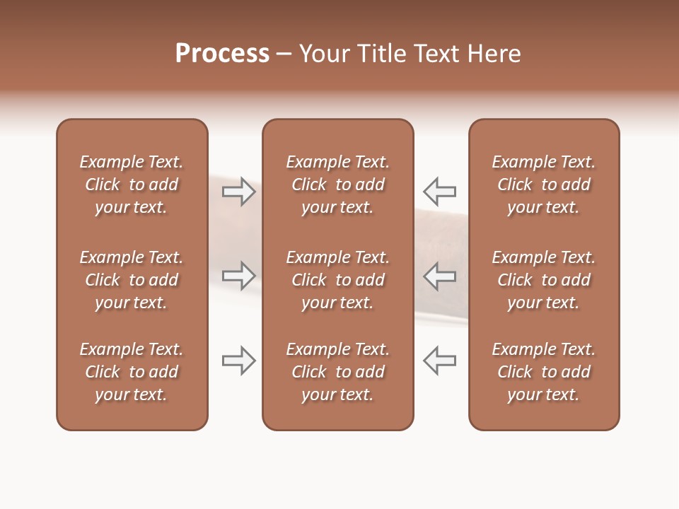 Hand Made Cuban Smoke PowerPoint Template