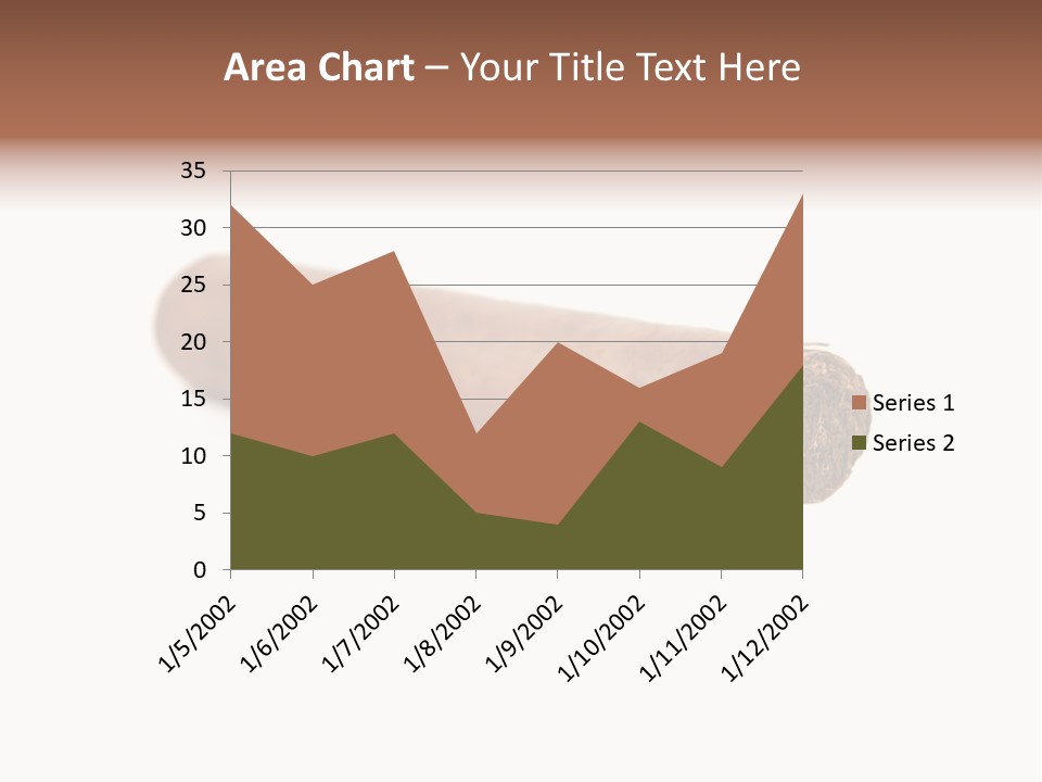 Hand Made Cuban Smoke PowerPoint Template