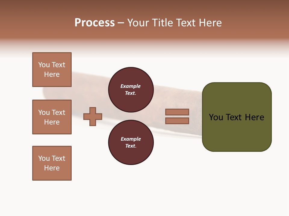 Hand Made Cuban Smoke PowerPoint Template