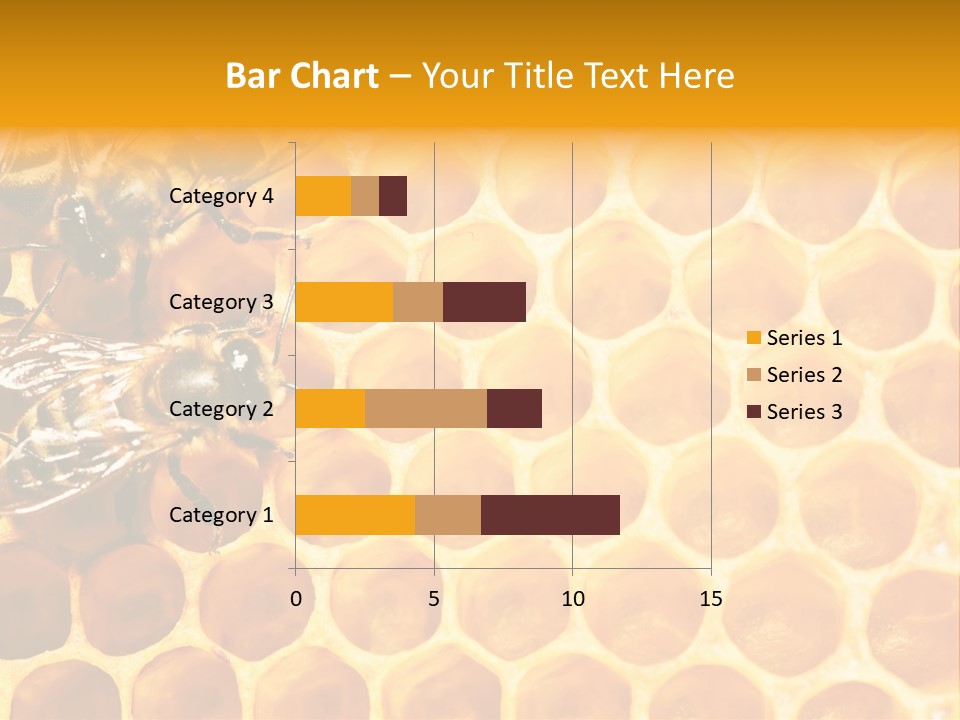 Honeycomb Beeswax Insect PowerPoint Template