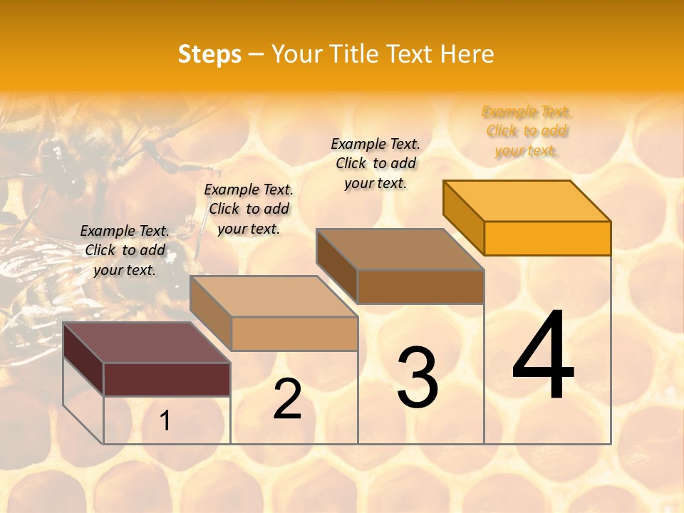 Honeycomb Beeswax Insect PowerPoint Template