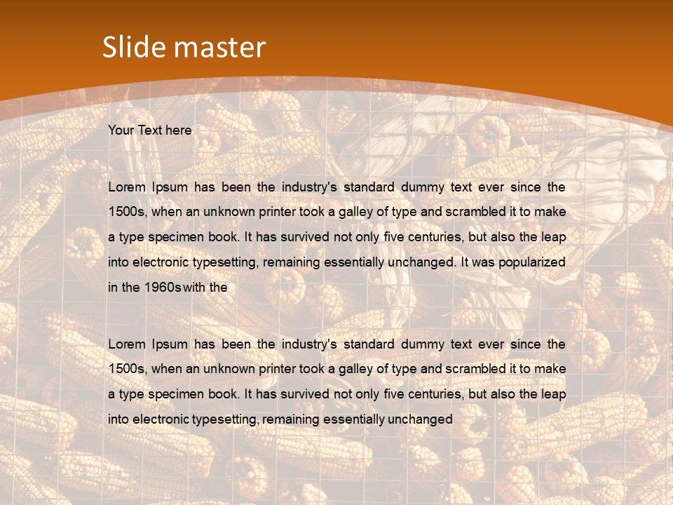 Animal Dry Farming PowerPoint Template