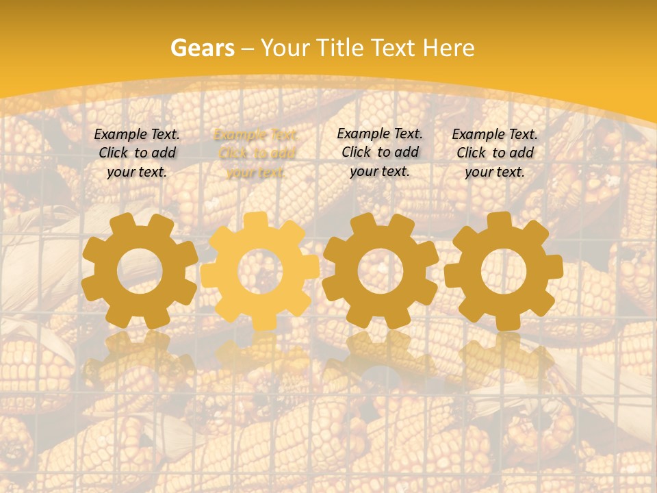 Farming Animal Dry PowerPoint Template