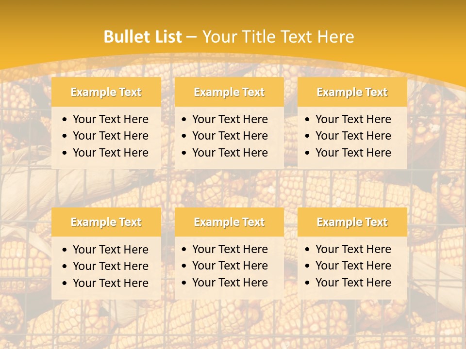 Farming Animal Dry PowerPoint Template
