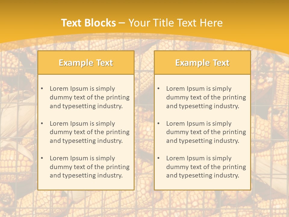 Farming Animal Dry PowerPoint Template