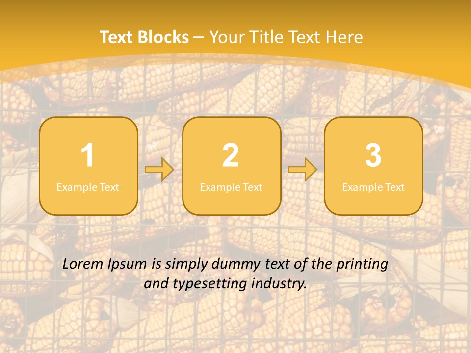 Farming Animal Dry PowerPoint Template