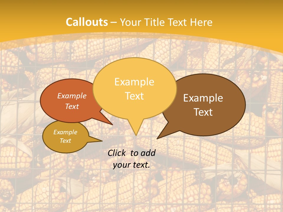 Farming Animal Dry PowerPoint Template