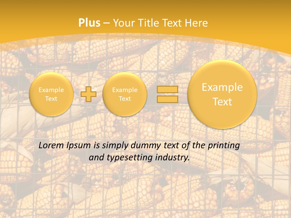 Farming Animal Dry PowerPoint Template