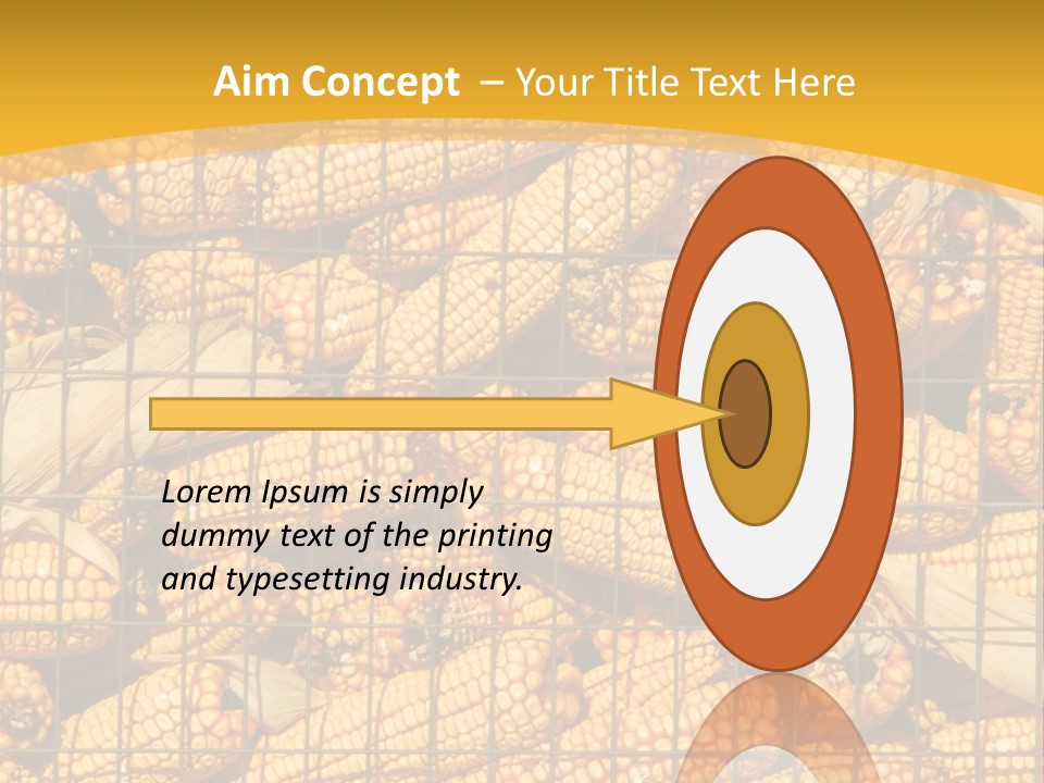 Farming Animal Dry PowerPoint Template